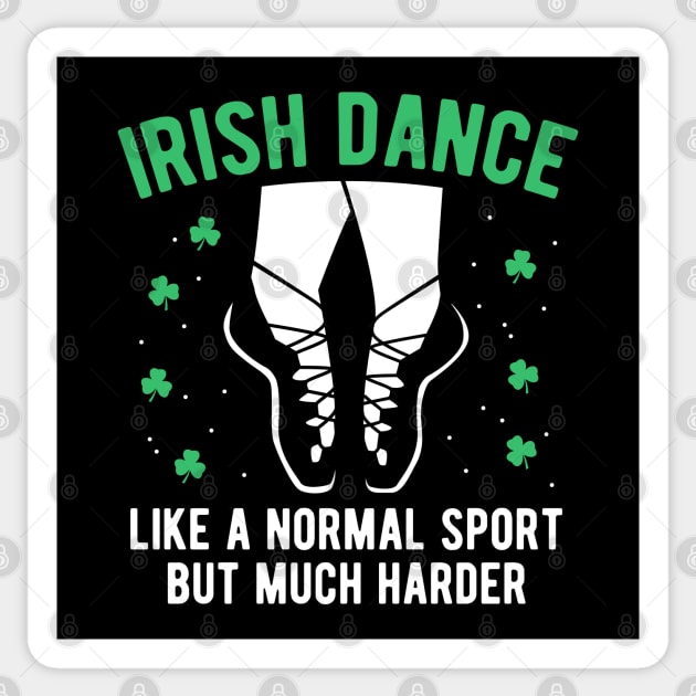 Irish Dance Funny St Patrick's Day Gift For Women Girls Sticker by HCMGift